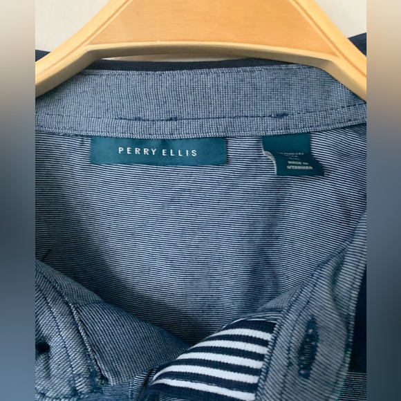 NEW PERRY ELLIS ICON POLO SIZE:L - Picture 5 of 7